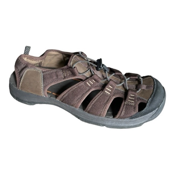Dockers Brown Closed Toe Sandals Size 12 M Sport Sandals
